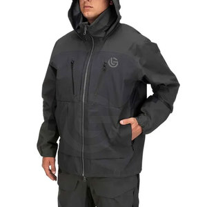 Chaqueta de Pesca para Hombre, Diseño Delgado con Logotipo Personalizado, UPF 50, 100% Poliéster, Impermeable, Transpirable, Tinte Liso con Características Personalizadas - Product Image 1