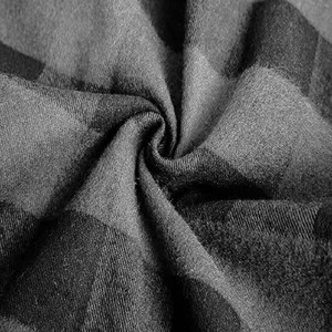 Camisa de franela de alta visibilidad hecha a medida para hombre - Product Image 6