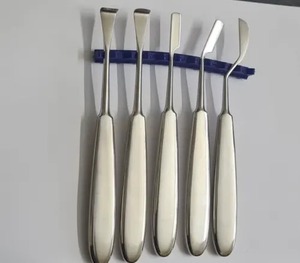 Tastan Cakir Micro scie nasale Instruments de rhinoplastie poignée d'ascenseur en acier inoxydable 5 pièces ensemble par Zuol - Product Image 4