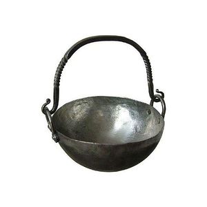 เหล็กสีดำ kadhai มีสองมือจับกลมด้านล่างหนักคู่ค้าที่สมบูรณ์แบบสำหรับเครื่องครัวกระทะของคุณ - Product Image 6