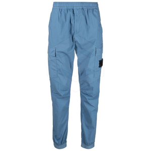 กางเกงคาร์โก้ผ้าย้อมสีพื้นสำหรับผู้ชาย,กางเกงใส่วิ่งเสื้อผ้าและกางเกงใส่ทำงานมีกระเป๋า6ช่องกางเกงคาร์โก้ MOQ ต่ำสำหรับผู้ชาย - Product Image 1