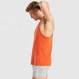 Singlets de Gym Extra longs personnalisés pour hommes, débardeurs Stringer, débardeur de musculation - Product Image 6