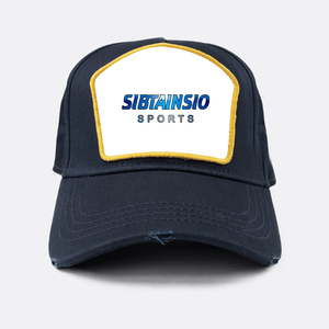 Logotipo bordado 3D personalizado 100% algodón MOQ BAJO 100% algodón Sombreros de béisbol Moda de alta calidad Unisex Sombreros personalizados - Product Image 5