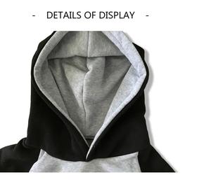 เสื้อฮู้ดดี้ผ้าฟลีซหนานุ่ม 400 กรัม ผ้าฝ้าย 100% ทรงโอเวอร์ไซส์ ไซส์พลัส สำหรับผู้ชาย ลายพิมพ์ปัก สำหรับฤดูหนาว มีสินค้าในสต็อก - Product Image 5