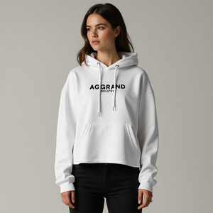Sudadera con Capucha para Mujer, Tejido French Terry Grueso de 500 GSM, Ecológica, con Logotipo Estampado, de Alta Calidad, Manga Larga, para Otoño e Invierno - Product Image 5