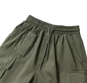 Shorts de bain en nylon froissé léger et écologique de haute qualité avec doublure en maille, service OEM - Product Image 3