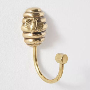 Design européen, finition dorée, décoration murale de luxe, crochets métalliques pour suspendre les vêtements - Product Image 1