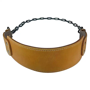 Cinturón de Gimnasio Personalizado QASWA SPORTS, Antideslizante, de Alta Calidad, Cuero Vacuno Original, Cadena Larga y Resistente, Unisex, para Uso en Fitness - Product Image 4