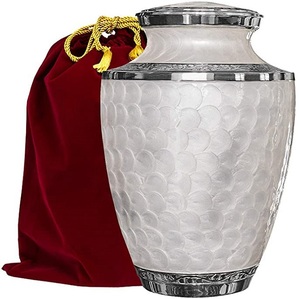 Urnas de Metal para cremación decorativas para hombres y mujeres adultos, urna para cenizas funerarias grandes, urna para cenizas - Product Image 1