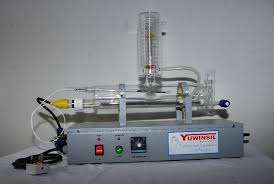 Unité de distillation en borosilicate durable, chauffage en quartz haute température, alambic à eau avec sécurité renforcée - Product Image 6