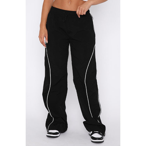 กางเกงวอร์มออกกำลังกายทรงหลวมสำหรับผู้หญิง ขายส่งแบบกำหนดเองได้ - Product Image 6