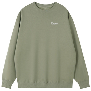 เสื้อสเวตเชิ้ตผู้ชายไซส์ใหญ่ ผ้าฝ้าย 100% คอทรงโอ ระบายอากาศได้ดี เป็นมิตรต่อสิ่งแวดล้อม รับผลิตแบบ OEM พร้อมบริการสกรีนโลโก้ตามสั่ง - Product Image 5