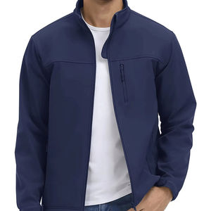 Chaqueta Softshell de Poliéster de Alta Calidad para Hombre, Chaqueta Bomber Transpirable de Secado Rápido, Estilo Casual, Chaqueta Softshell de Invierno para Hombre - Product Image 3