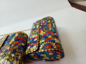 Custom Made Mosaic Metal Bags Ideal for Resale by Fashion <b>Accessory</b> Stores - Product Image 4