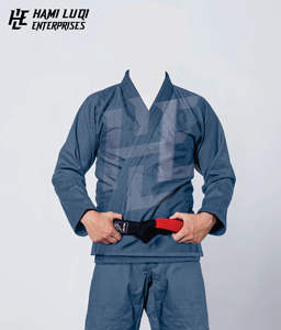 High Quality 100% Cotton Brazilian Jiu-Jitsu (BJJ) Uniform for Adults Custom Judo Martial Arts Training Gear BJJ Suit - Product Image 1