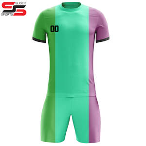 Uniformes de fútbol personalizados para niños Conjunto de ropa de fútbol juvenil Pantalones cortos transpirables Últimos diseños Nombre personalizado Logo High Soccer - Product Image 5
