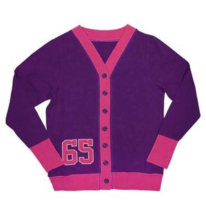 เสื้อสเวตเตอร์ถักอะคริลิคถักลายปักหลากสีสำหรับมหาวิทยาลัยมหาวิทยาลัย - Product Image 4