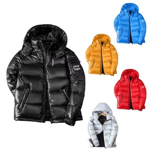 Vestes en duvet multicolores Logo personnalisé OEM Veste en duvet Usine Vente en gros Mode Vêtements d'extérieur d'hiver pour hommes et femmes, commandes en gros - Product Image 1