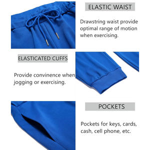 Conjunto de chándales de jersey con logotipo personalizado OEM 400gsm Terry de gran tamaño Unisex invierno otoño ropa de entrenamiento de talla grande impreso sólido - Product Image 5