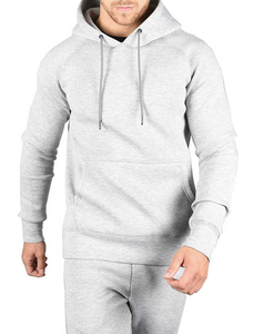 Sudadera con Capucha de Felpa de Algodón Sólido con Estampado Personalizado y Bordado, Antipilling, para Hombre, Invierno - Product Image 3