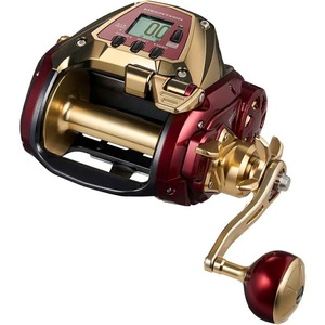 Nuevo Carrete de Pesca Eléctrico D AIWA Seaborg G1200M para Barco, Mano Derecha, Aluminio Dorado - Product Image 1