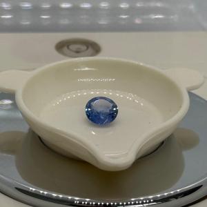 Vente en gros de pierres précieuses de saphir bleu chauffé en forme de saphir naturel à facettes fabrication de bijoux en pierre transparente en vrac 7.28x3.62mm - Product Image 2