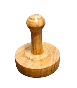 Triturador de patatas de madera, trituradora de frijoles, trituradora suave Ricer, trituradora de madera grande, prensador de madera Roti Chapati, Roti bhakri o khakara - Product Image 1