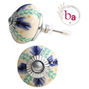 Hermosa Puerta de cerámica india, perillas de armario, manija y tirador para cocina, tocador, dormitorio, almacén al aire libre, sala de estar - Product Image 1