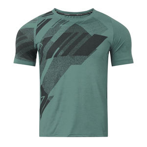 Camisetas de manga corta para hombre, camisetas transpirables de mezcla de algodón para hombre, camisetas con logotipo personalizado a precio al por mayor para hombre - Product Image 2