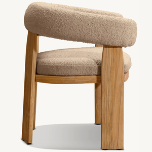 Chaise simple en teck, style moderne et simple, idéale pour l'extérieur, bonne et durable, en vente chaude - Product Image 3