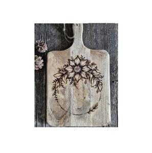 เขียงปาร์ตี้กลางแจ้งที่สามารถใช้เป็นพื้นผิวตัดและจานเสิร์ฟแบบชนบท - Product Image 3