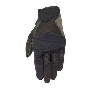 Gants de moto en cuir souple, protection complète des doigts, respirants, gants de course de moto - Product Image 5