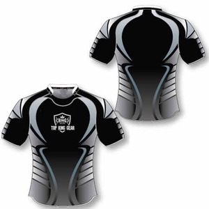 Alta calidad OEM personalizado impreso Rugby League y camisetas de fútbol Bsci poliéster ropa deportiva conjuntos transpirables - Product Image 3