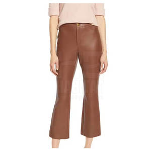 Pantalones de Cuero Clásicos para Mujer, Cuero Suave de Primera Calidad, Elegantes y Duraderos para Cualquier Ocasión - Product Image 2