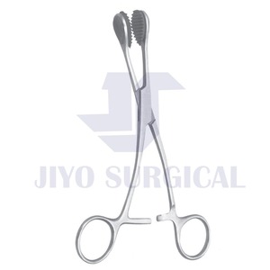 Pince à langue jeune certifiée CE ISO Poignées dentelées en acier inoxydable Maintien manuel de la langue sécurisé pour chirurgie médicale - Product Image 4