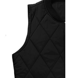 Chaqueta con cremallera reflectante impermeable de otoño Logotipo bordado personalizado Logotipo de color acolchado y personalizable - Product Image 4