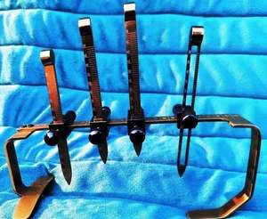 ชุดเครื่องมือวัดและทำเครื่องหมายสำหรับศัลยกรรมตกแต่งจมูกแบบแมนนวล ดีวิส นาสอล ไรโนพลาสตี ทำจากสแตนเลสคุณภาพสูง - Product Image 2