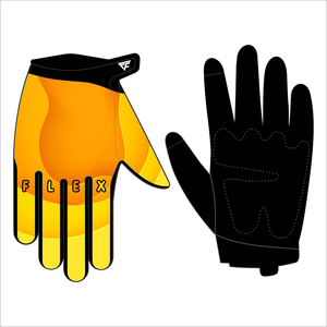 Gants de motocross de course en microfibre pour hommes avec logo et design personnalisés Vente à chaud - Product Image 4