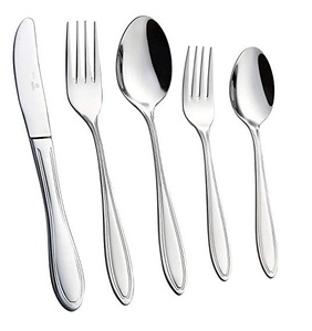 Ensemble de couverts en métal de qualité supérieure, poli à la main, fournisseur en gros à bas prix, ensemble de cuillères en métal au design nouveau - Product Image 2