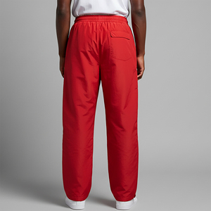 Pantalons de survêtement décontractés de qualité supérieure en gros OEM, pantalon pour homme en toile à blocs de couleur, poche avant, séchage rapide, élastique, poids moyen, lavé - Product Image 3