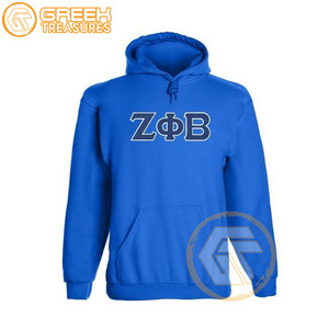 Sudadera con capucha bordada de lana de algodón Zeta Phi Beta personalizada, suéter de alta calidad de la Hermandad de mujeres, ropa griega, sudaderas con capucha más finas - Product Image 4