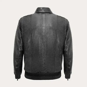 Top Hot Premium Quality Customized Logo Printing Winter Wear Men Leather <b>Jacket</b> in Different Colors - Product Image 5