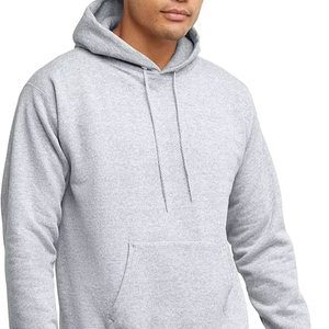 Sudaderas Casuales de Invierno para Hombre, Color Sólido, Poliéster/Algodón, Felpa, Corte Regular con Diseño de Bolsillo, Ecológicas, de Secado Rápido y Transpirables - Product Image 1