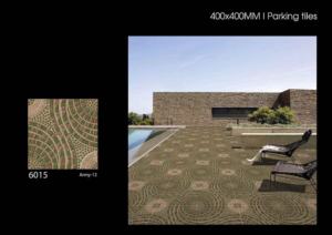 Baldosas Antideslizantes para Estacionamiento Exterior 40x40cm 400x400mm, Revestimiento Cerámico Mate para Entradas de Vehículos y Estacionamientos - Product Image 1