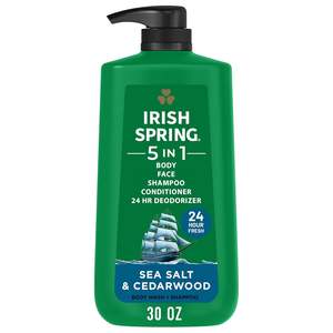 Gel de Ducha Irish Spring Original Clean para Hombre con Vitamina E y Aceite de Oliva, Nutritivo y Refrescante, Frescura de 24 Horas, Tamaño Viaje - Product Image 6