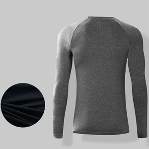 Camisetas de compresión para hombre, ropa deportiva para correr, gimnasio, camisetas de manga larga ajustadas, sudadera para hombre - Product Image 4