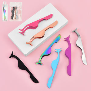 Pince à épiler pour extension de cils Fabricant de pinces à cils Applicateur de cils en or rose Pince à épiler pour extension de cils - Product Image 6