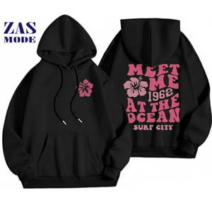 Sudadera de Felpa Gruesa de Alta Calidad, 500 g/m², con Logotipo Personalizado, Sudadera Extra Grande, Sudadera con Capucha Gruesa en Relieve - Product Image 1