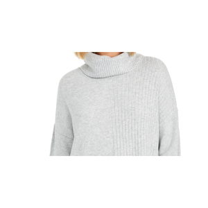 Maglione Tunica da Donna Style & Co, Taglia XX-Large, Grigio, Collo Alto a Costine, Traspirante, Stile Coreano per Autunno e Inverno - Product Image 2