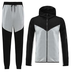 Service OEM bonne haute qualité Logo personnalisé 2025 mode fermeture éclair personnalisée couleur imprimée 100% coton survêtements unisexe pas cher - Product Image 3